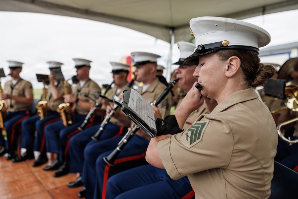 Marine Band San Diego Performs at Coronado Cays Yacht Club Opening Day Ceremony
