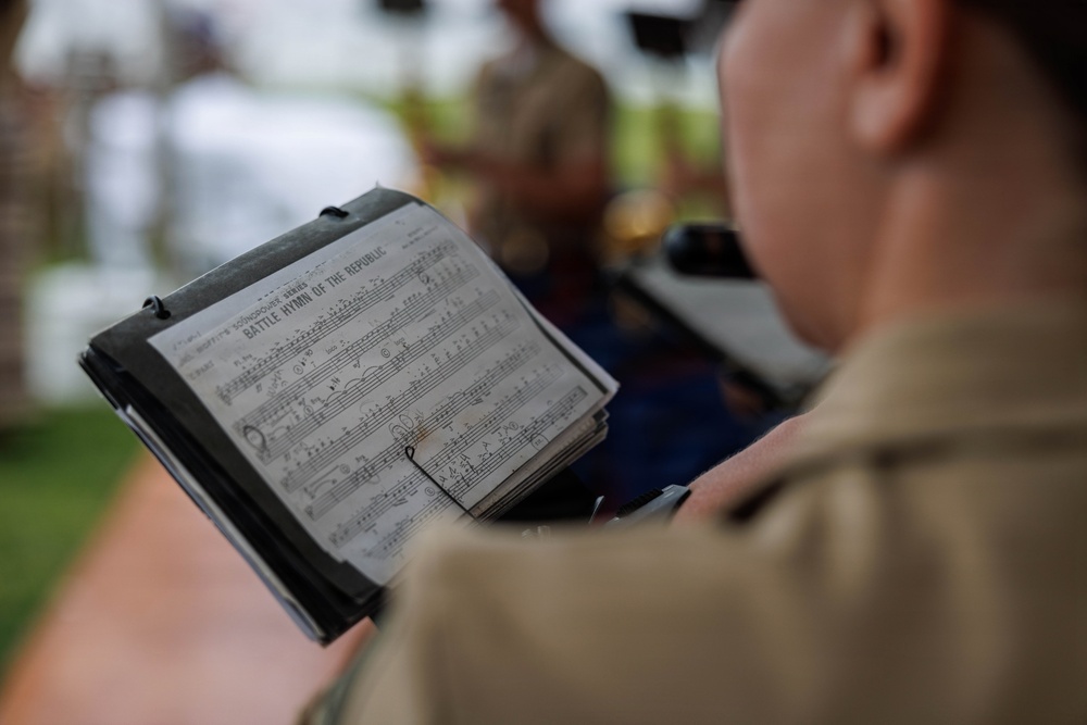 Marine Band San Diego Performs at Coronado Cays Yacht Club Opening Day Ceremony