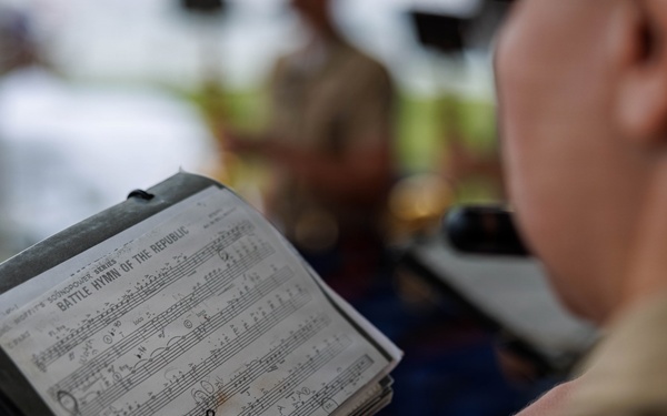 Marine Band San Diego Performs at Coronado Cays Yacht Club Opening Day Ceremony