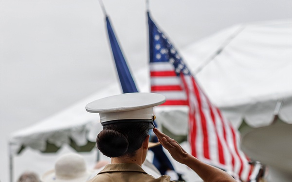 Marine Band San Diego Performs at Coronado Cays Yacht Club Opening Day Ceremony