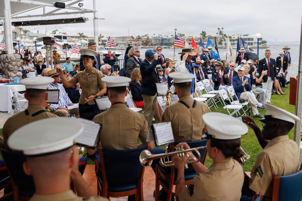 Marine Band San Diego Performs at Coronado Cays Yacht Club Opening Day Ceremony