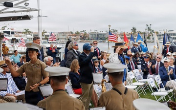 Marine Band San Diego Performs at Coronado Cays Yacht Club Opening Day Ceremony
