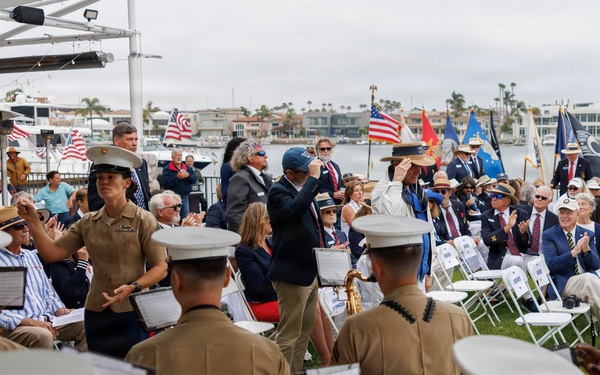 Marine Band San Diego Performs at Coronado Cays Yacht Club Opening Day Ceremony