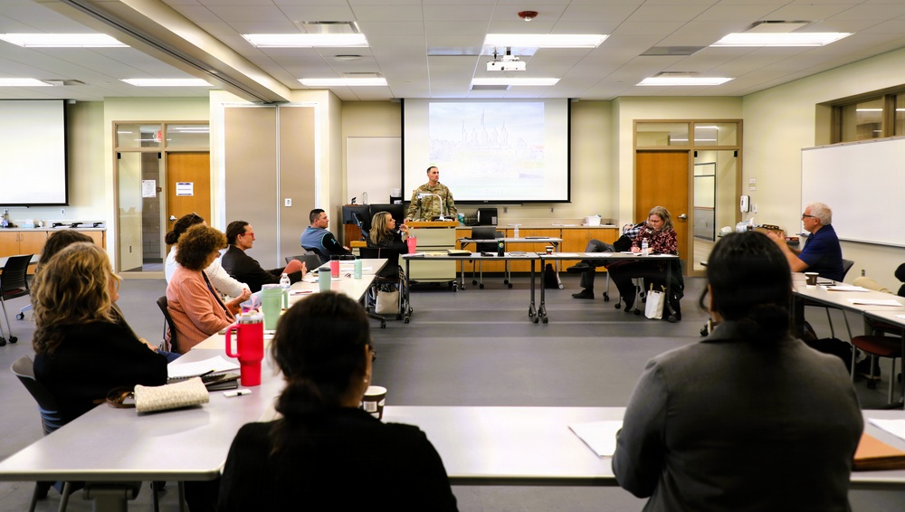 Fort McCoy employment experts connect with workforce partners during panel at Western Technical College