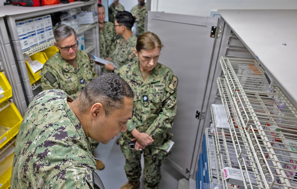 USNH Yokosuka leadership conducts readiness visits at Camp Fuji and Atsugi health clinics