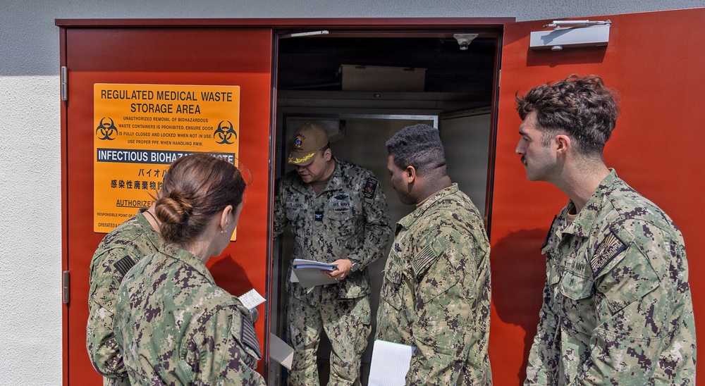 USNH Yokosuka leadership conducts readiness visits at Camp Fuji and Atsugi health clinics