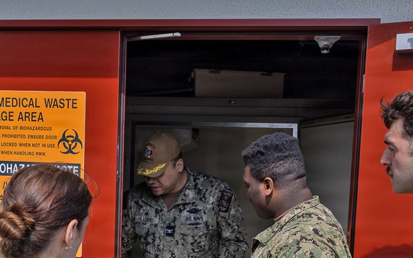 USNH Yokosuka leadership conducts readiness visits at Camp Fuji and Atsugi health clinics
