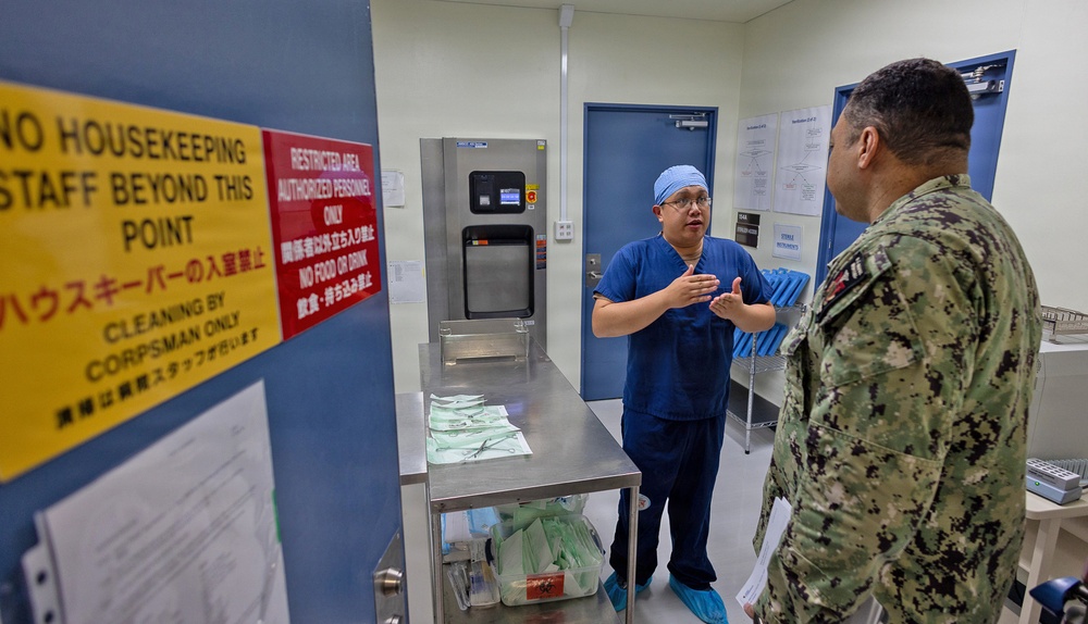 USNH Yokosuka leadership conducts readiness visits at Camp Fuji and Atsugi health clinics