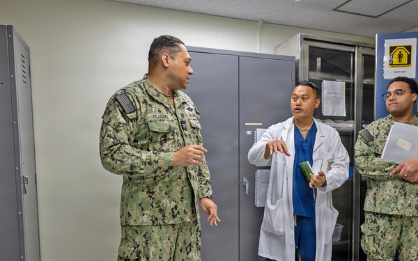 USNH Yokosuka leadership conducts readiness visits at Camp Fuji and Atsugi health clinics