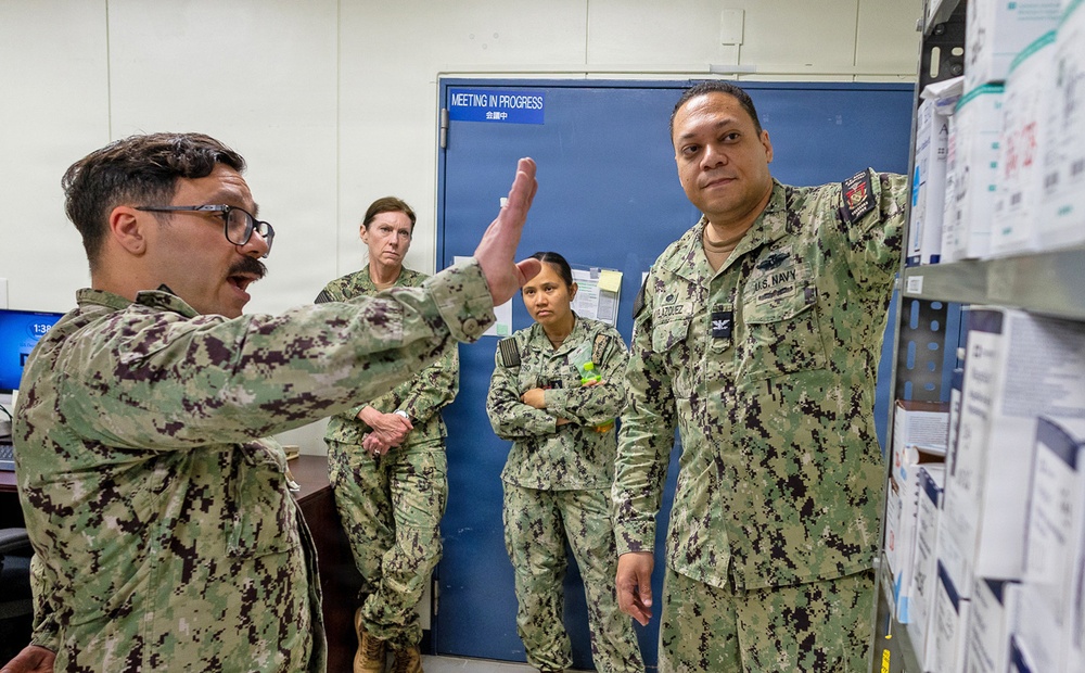 USNH Yokosuka leadership conducts readiness visits at Camp Fuji and Atsugi health clinics