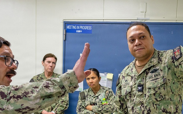 USNH Yokosuka leadership conducts readiness visits at Camp Fuji and Atsugi health clinics