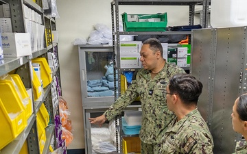 USNH Yokosuka leadership conducts readiness visits at Camp Fuji and Atsugi health clinics