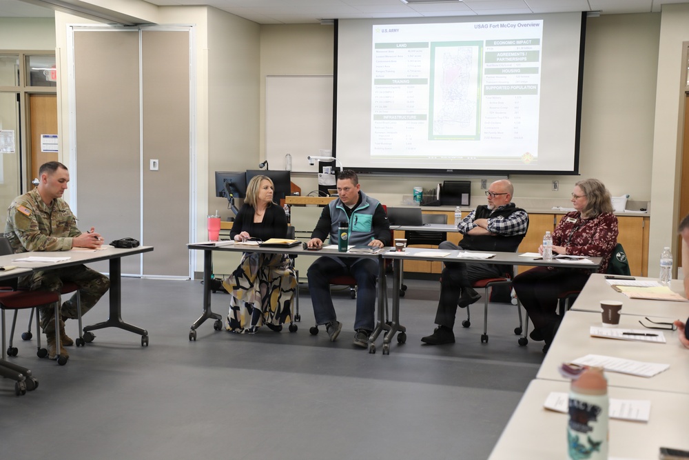Fort McCoy employment experts connect with workforce partners during panel at Western Technical College