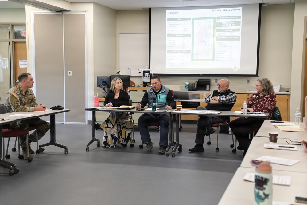 Fort McCoy employment experts connect with workforce partners during panel at Western Technical College