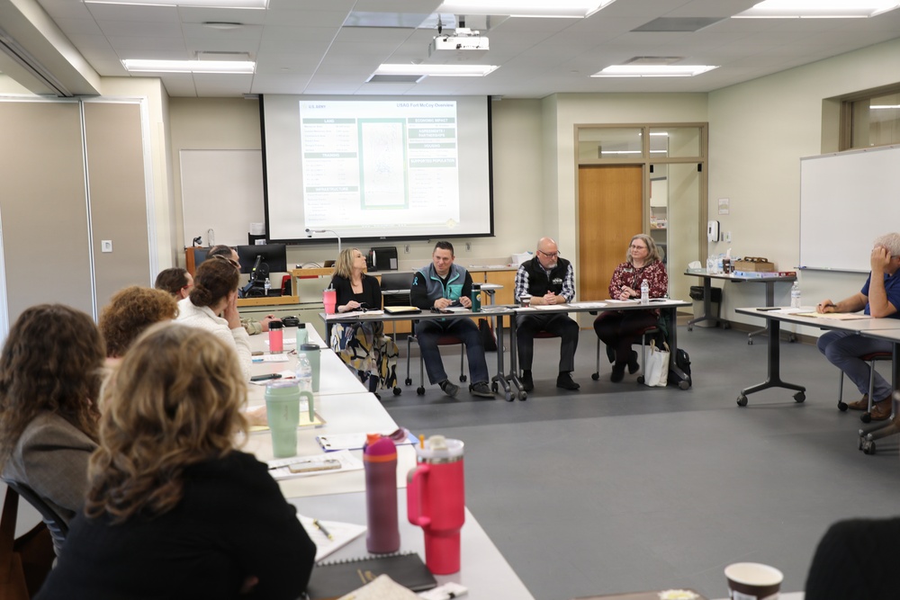 Fort McCoy employment experts connect with workforce partners during panel at Western Technical College