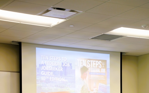 Fort McCoy employment experts connect with workforce partners during panel at Western Technical College