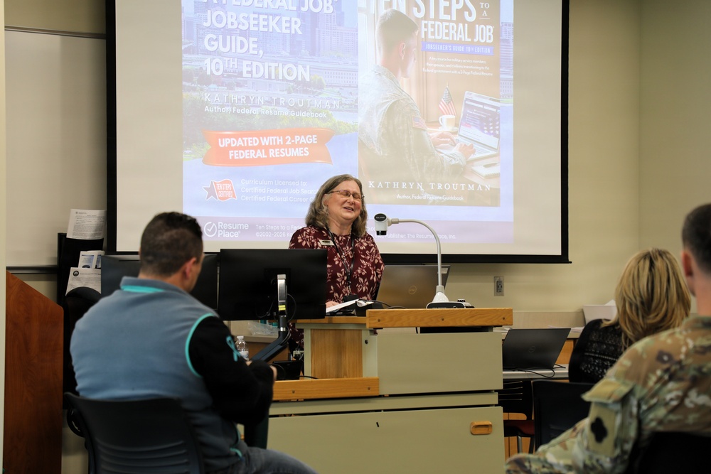 Fort McCoy employment experts connect with workforce partners during panel at Western Technical College