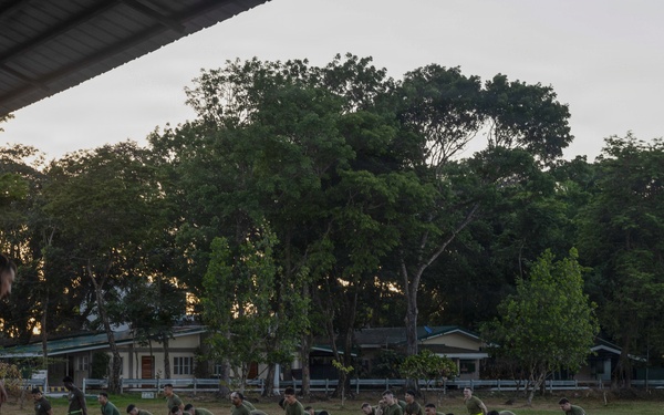 U.S. Marines, Armed Forces of the Philippines conduct Physical Training