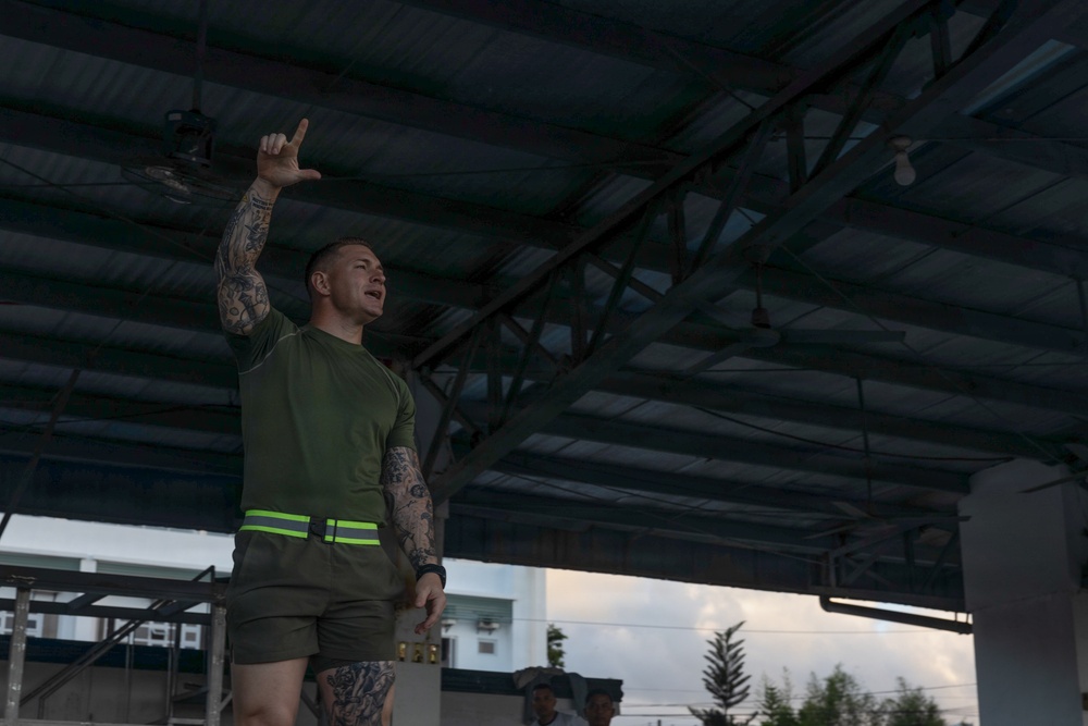U.S. Marines, Armed Forces of the Philippines conduct Physical Training