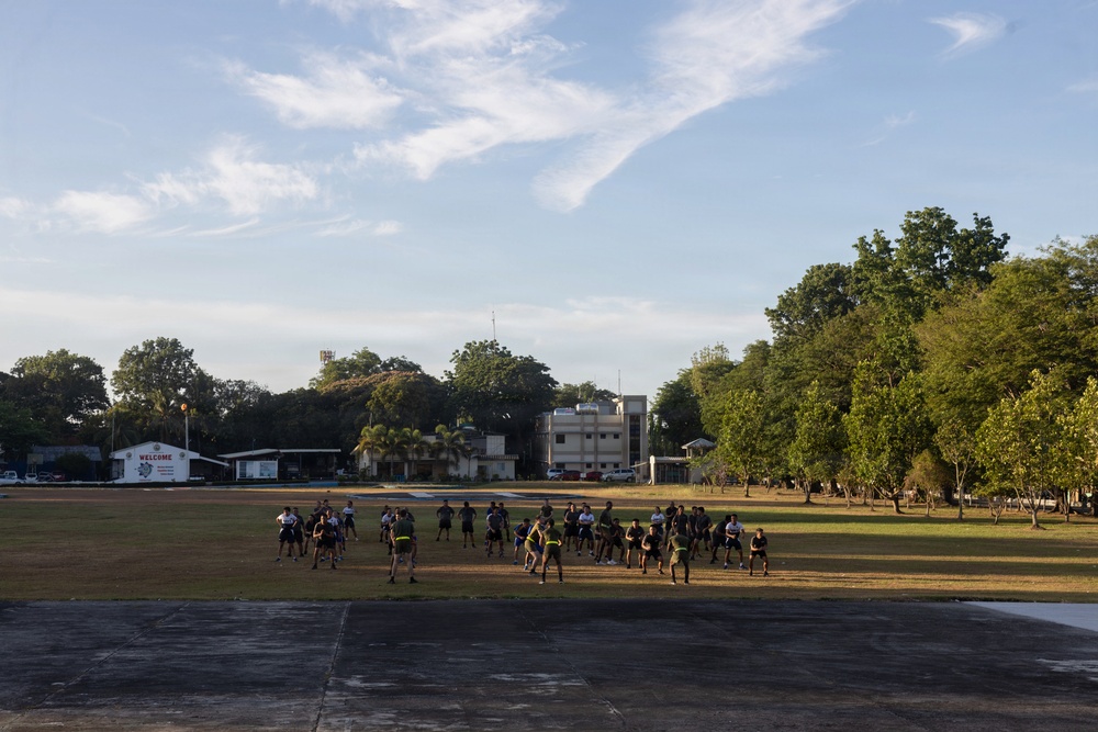 U.S. Marines, Armed Forces of the Philippines conduct Physical Training