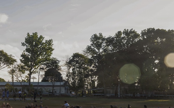 U.S. Marines, Armed Forces of the Philippines conduct Physical Training