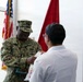 Navy Reserve Center Miami Honors Retiring Sailor LS1 Kokou Kossi