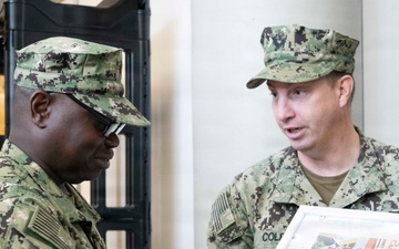 Navy Reserve Center Miami Honors Retiring Sailor LS1 Kokou Kossi