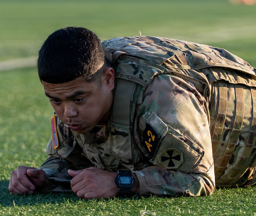 U.S. Army Soldiers take the EPFA