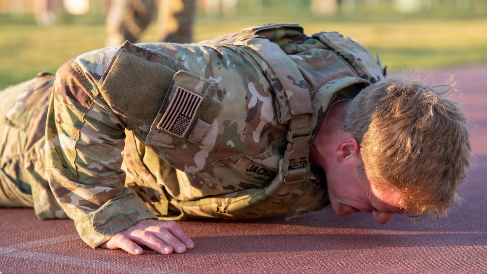 U.S. Army Soldiers take the EPFA