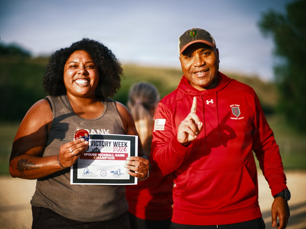 Spouse Kickball Tournament 2026 Victory Week