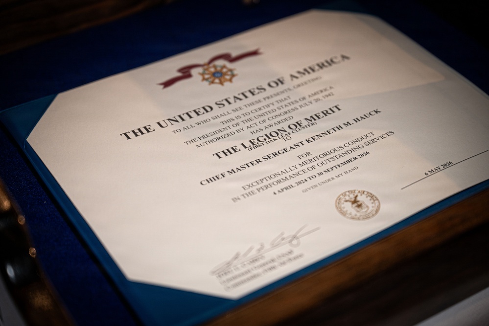 Yokota Honors Command Chief During Retirement Ceremony