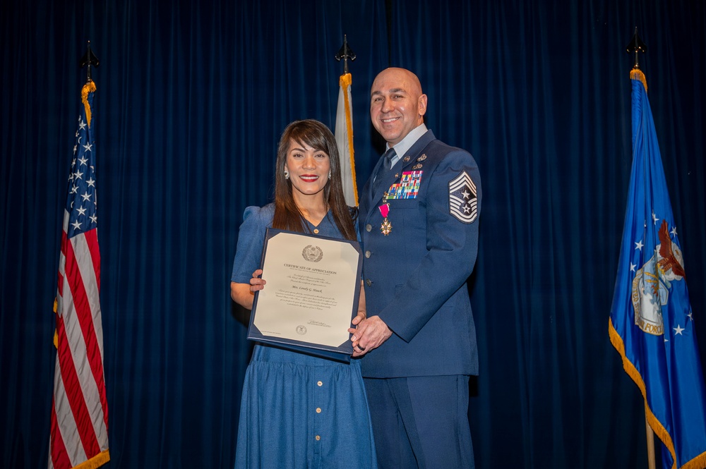 Yokota Honors Command Chief During Retirement Ceremony