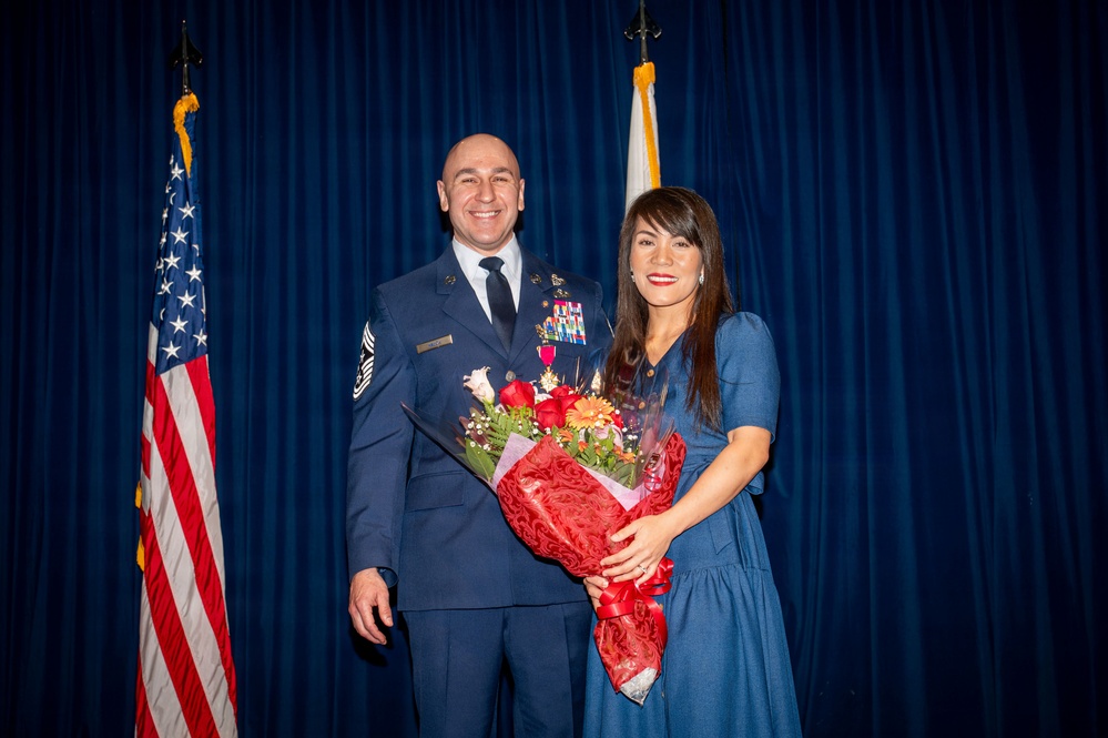 Yokota Honors Command Chief During Retirement Ceremony