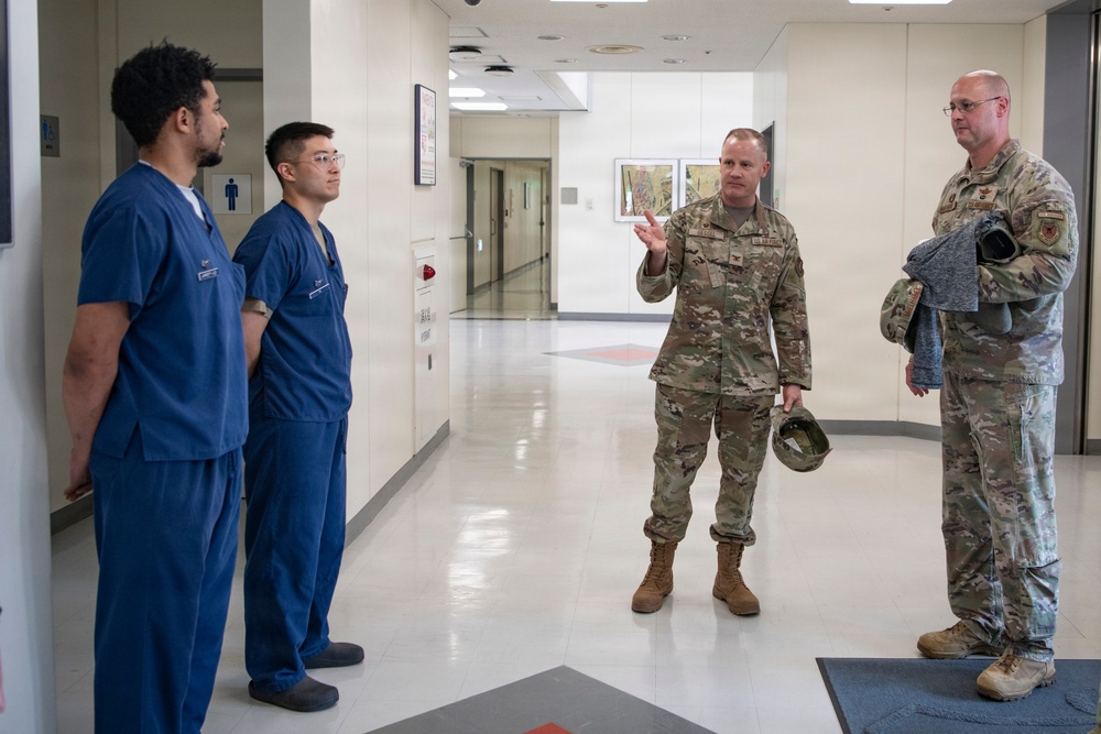 From start to finish: 374th AW commander immerses with dental clinic team