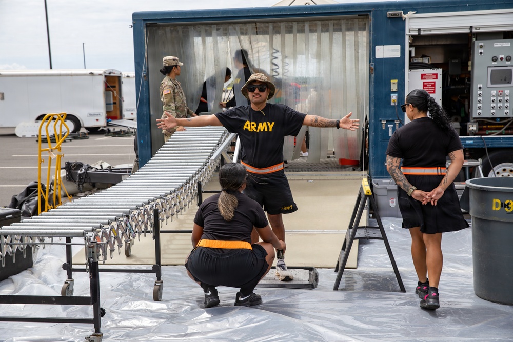 Hawaii National Guard’s 93rd CERF-P conducts biennial collective training exercise