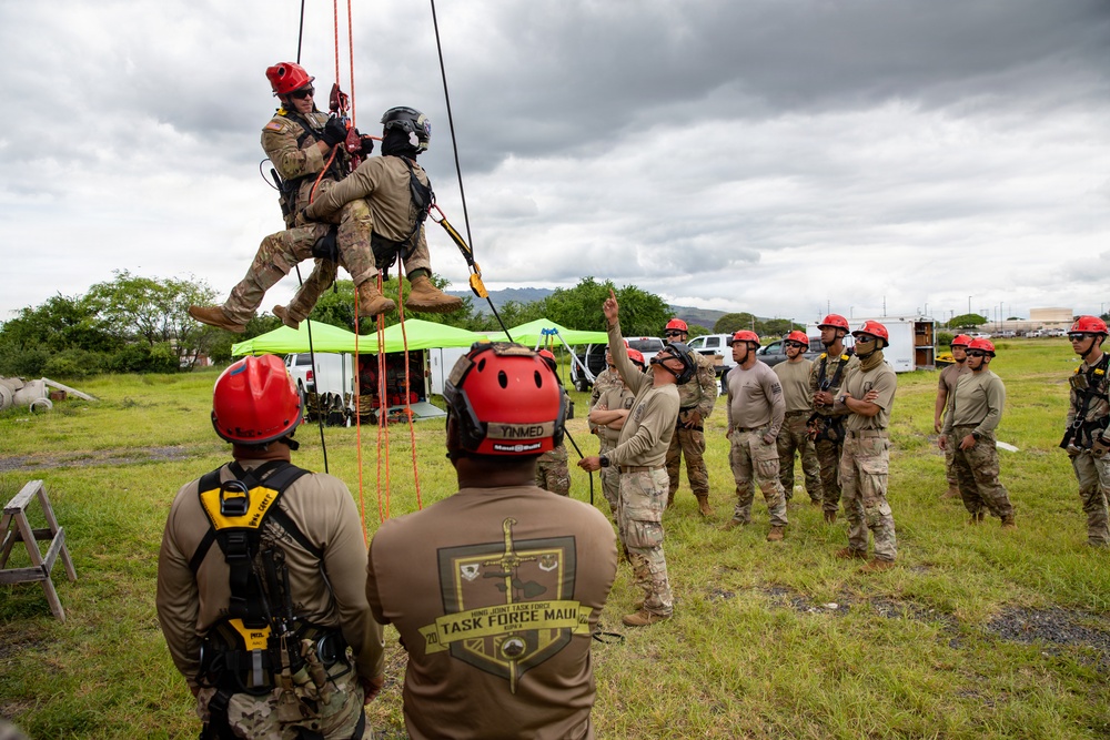 Hawaii National Guard’s 93rd CERF-P conducts biennial collective training exercise