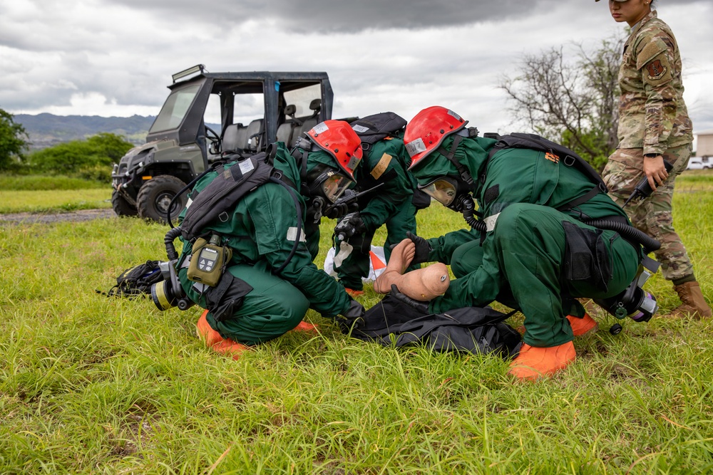Hawaii National Guard’s 93rd CERF-P conducts biennial collective training exercise