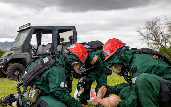 Hawaii National Guard’s 93rd CERF-P conducts biennial collective training exercise