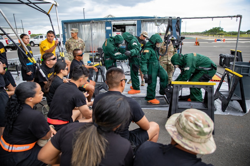 Hawaii National Guard’s 93rd CERF-P conducts biennial collective training exercise