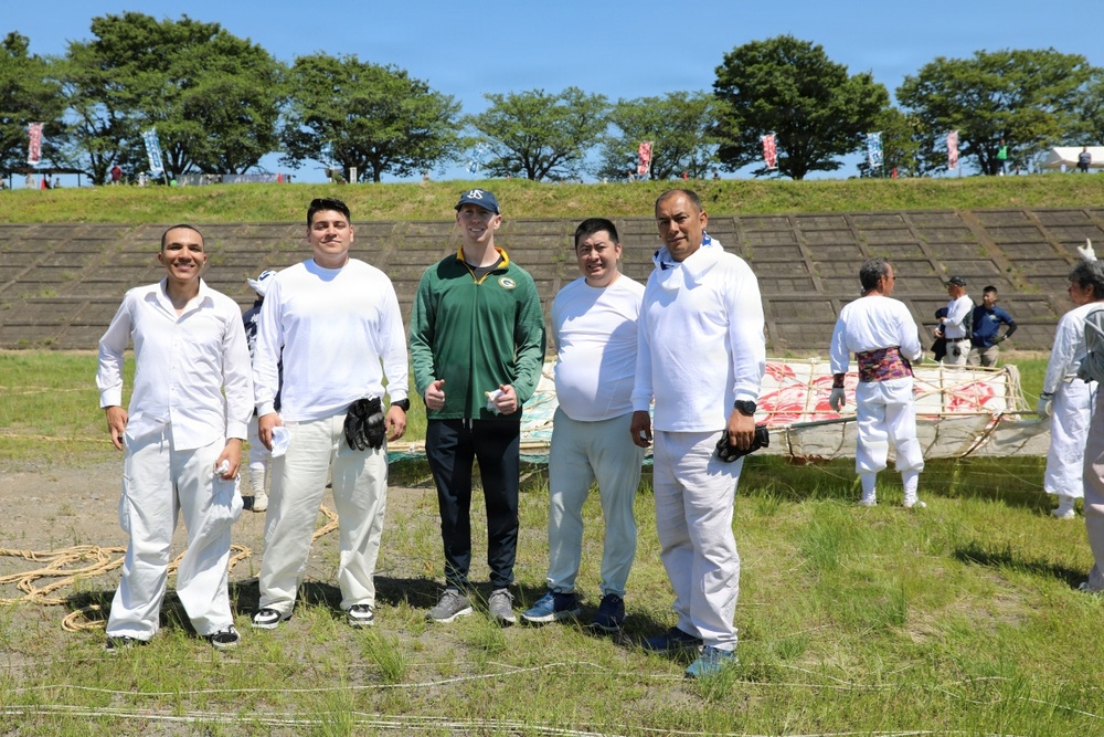 Beyond the Gate: Soldier Takes Part in High-Flying, 200-Year Japanese Tradition