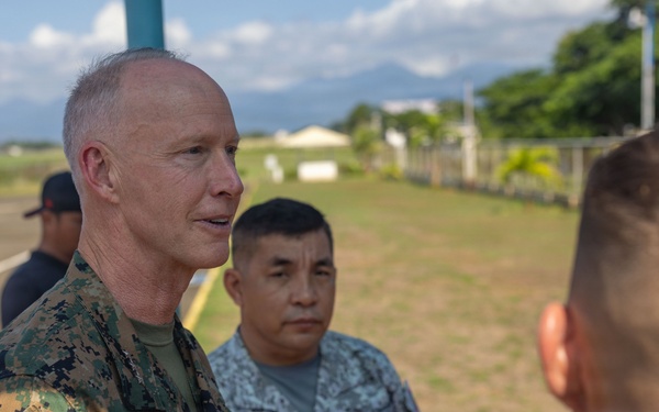 Balikatan 2026: MARFORPAC commander meets with MRF-D 26 Marines