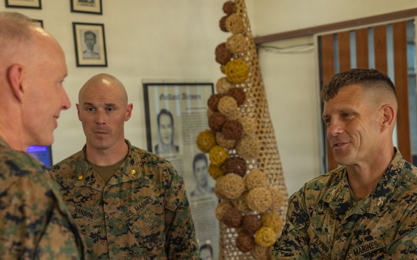 Balikatan 2026: MARFORPAC commander meets with MRF-D 26 Marines