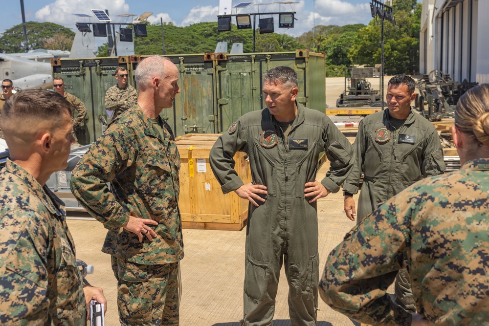 Balikatan 2026: MARFORPAC commander meets with MRF-D 26 Marines