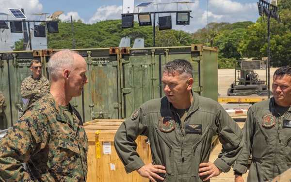 Balikatan 2026: MARFORPAC commander meets with MRF-D 26 Marines