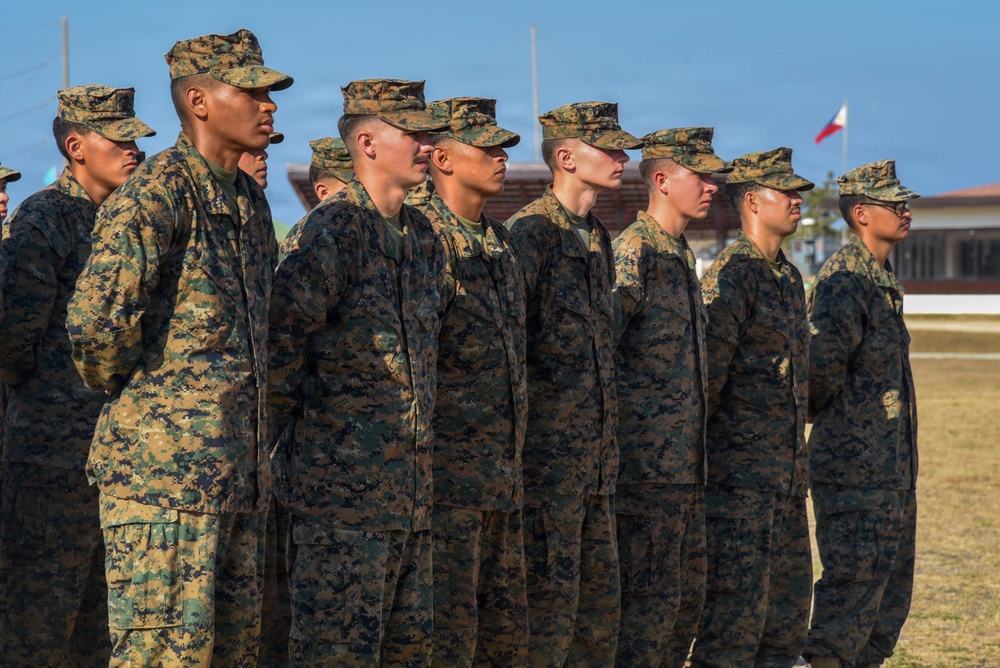 Balikatan 2026: 3rd LCT Headquarters and Service Company participate in a change of command ceremony
