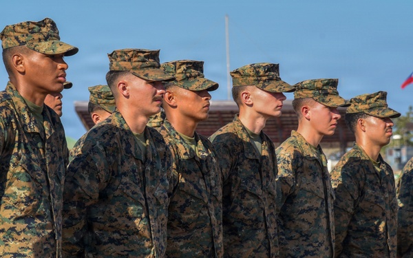 Balikatan 2026: 3rd LCT Headquarters and Service Company participate in a change of command ceremony