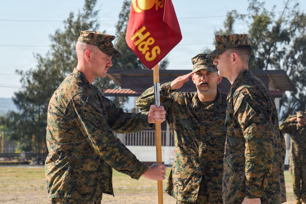 Balikatan 2026: 3rd LCT Headquarters and Service Company participate in a change of command ceremony