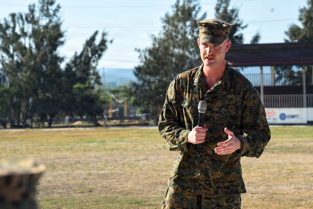 Balikatan 2026: 3rd LCT Headquarters and Service Company participate in a change of command ceremony