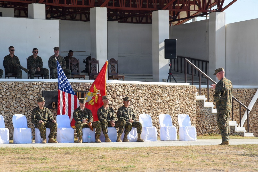 Balikatan 2026: 3rd LCT Headquarters and Service Company participate in a change of command ceremony