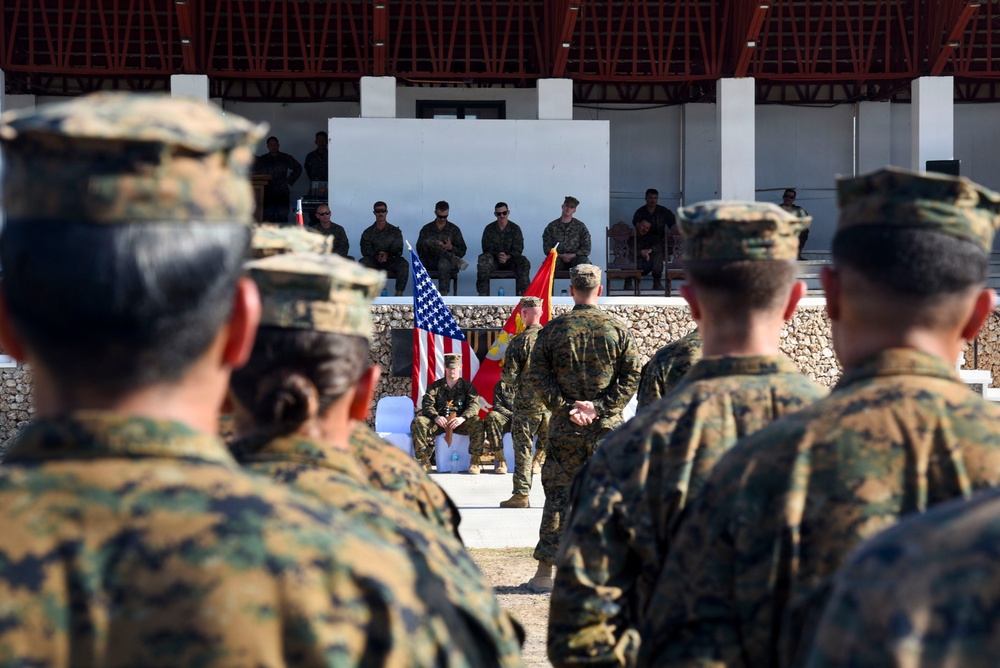 Balikatan 2026: 3rd LCT Headquarters and Service Company participate in a change of command ceremony